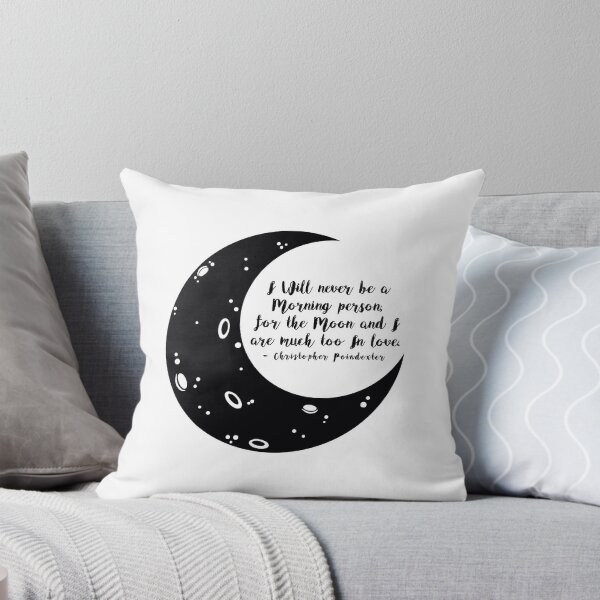 Item preview, Christopher Poindexter Moon Quote designed and sold by AngelZalez.