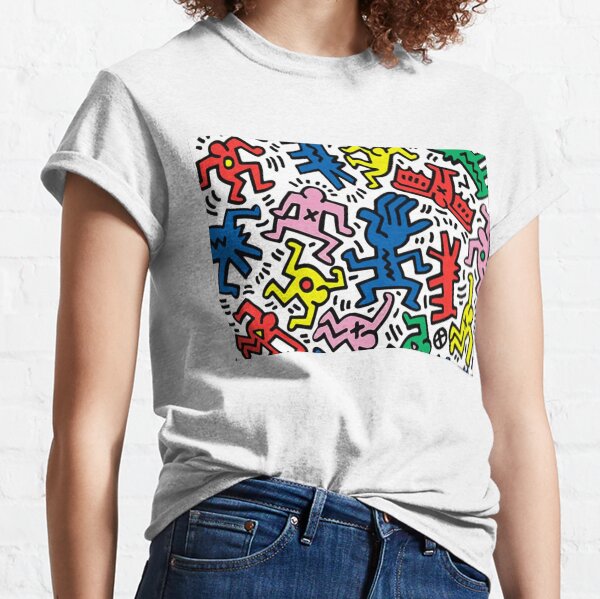 Top Preis !! - Keith Haring tanzt zusammen Classic T-Shirt