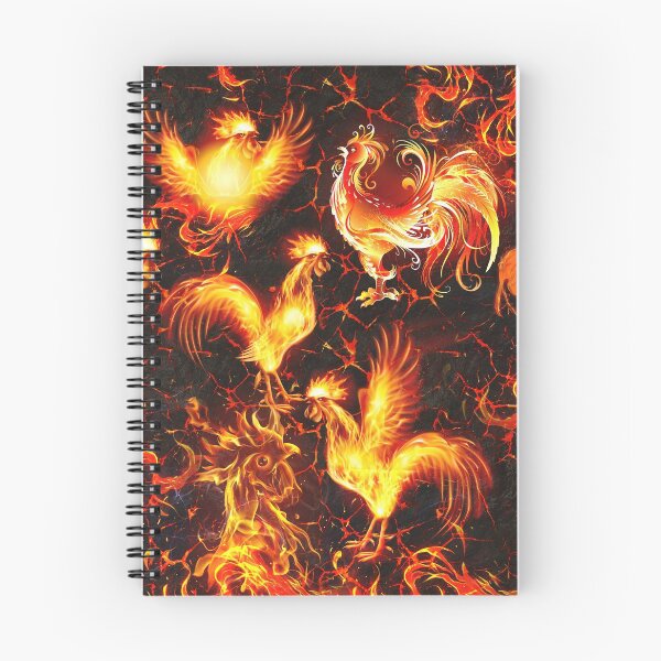 Item preview, Roosters chicken sun fire lover designed and sold by linhkaphung.