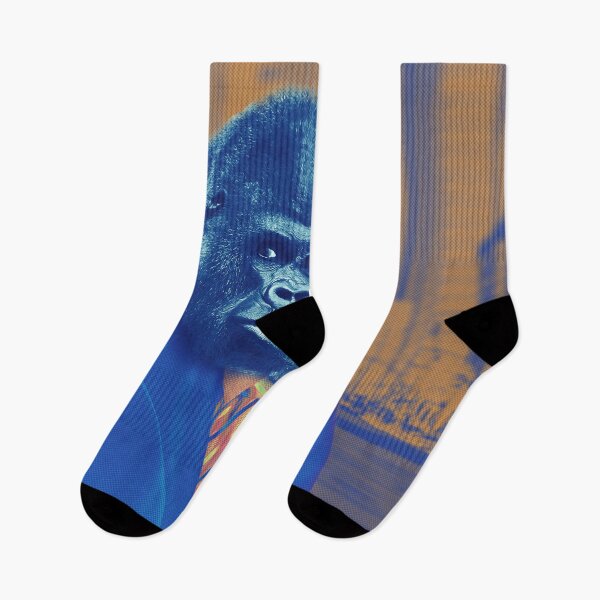 Item preview, Gorilla in concrete jungle in colour designed and sold by TrishCampbell.