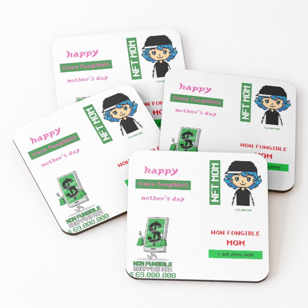 Item preview, Sticker Pack of Non Fungible Mom. Happy Mother Day. Mom. NFT, Mama. Mum. Mothers quote. Best Mommy. Best Mom. designed and sold by GTOATlogos.
