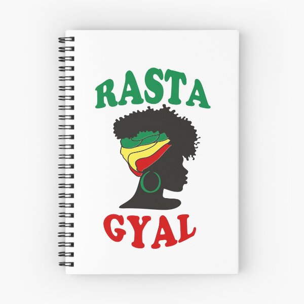 Item preview, Rasta Gyal Jamaican Patois Slang for "Rasta Girl" Reggae Rasta Colors designed and sold by RastaColors.
