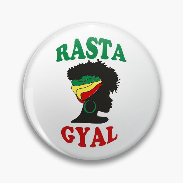 Item preview, Rasta Gyal Jamaican Patois Slang for "Rasta Girl" Reggae Rasta Colors designed and sold by RastaColors.