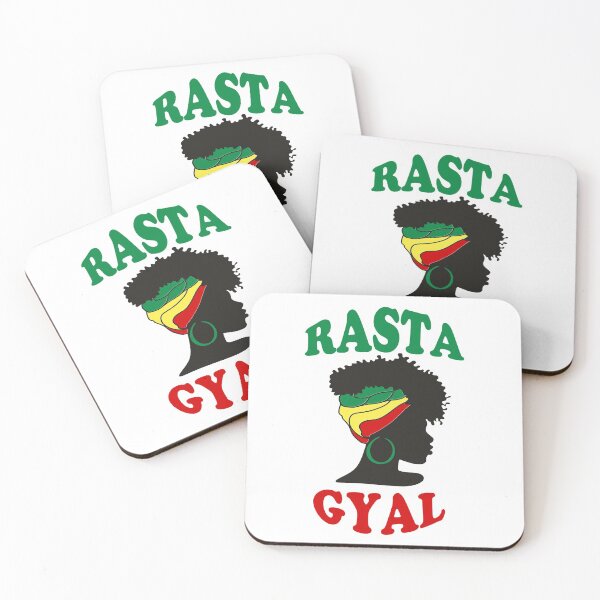 Item preview, Rasta Gyal Jamaican Patois Slang for "Rasta Girl" Reggae Rasta Colors designed and sold by RastaColors.