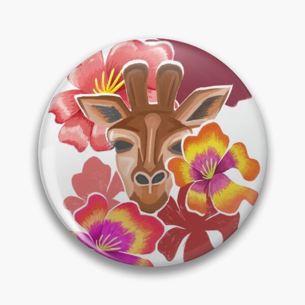 Item preview, Bold Giraffe blooming designed and sold by GraziBarth.