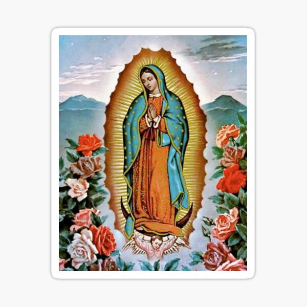 Item preview, Our Lady of Guadalupe Virgin Mary Blessed Mother Virgen de Guadalupe Mexico Christian Catholic Religious Holy Art designed and sold by prohockeylabs.