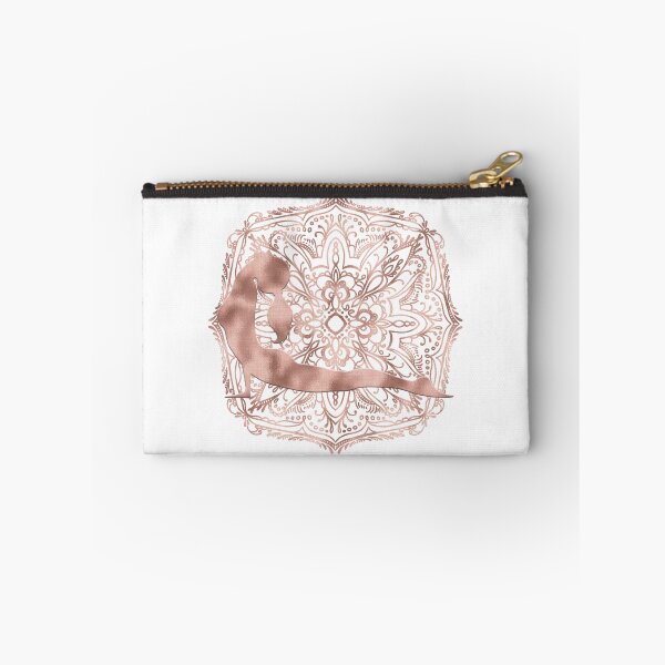 Item preview, Mandala with Cobra Yoga Pose (Rose Gold) designed and sold by squishyrainbow.