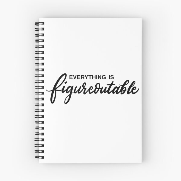 Item preview, Everything is figureoutable designed and sold by artbyjadmercph.