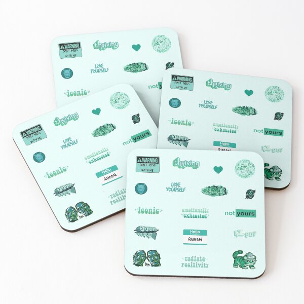 Item preview, Pastel Turquoise Thriving Variety Pack designed and sold by everything4eva.