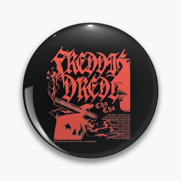 Artikelvorschau, fre-ddie Dre-dd Merch De-vils cha cha entworfen und verkauft von ScottBUpton.