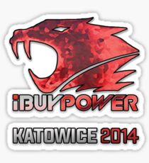 iBUYPOWER Holographic Sticker Sticker