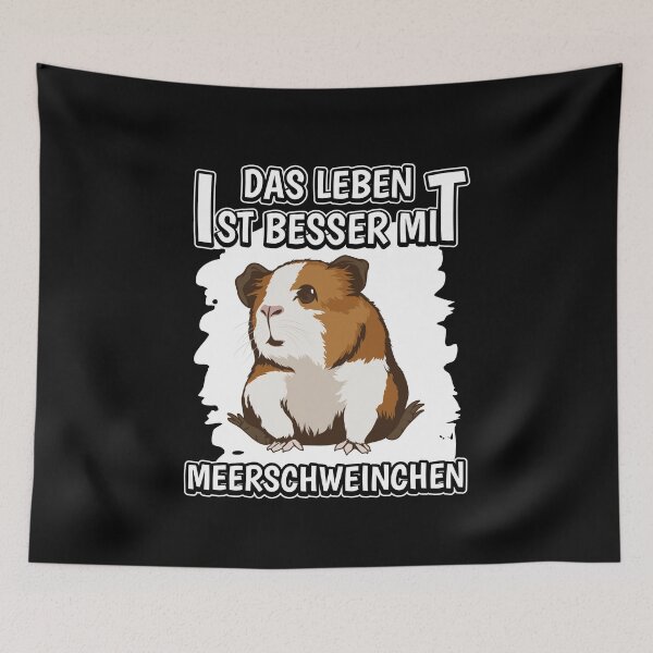 Item preview, Life is better with guinea pigs designed and sold by HochBewusst.