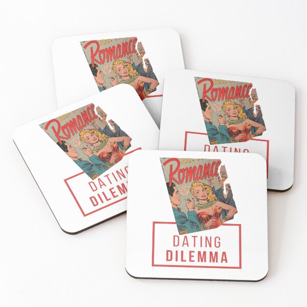 Item preview, DATING DILEMMA | love + romance vintage comic style for lovers of retro  designed and sold by Le Plus Three.