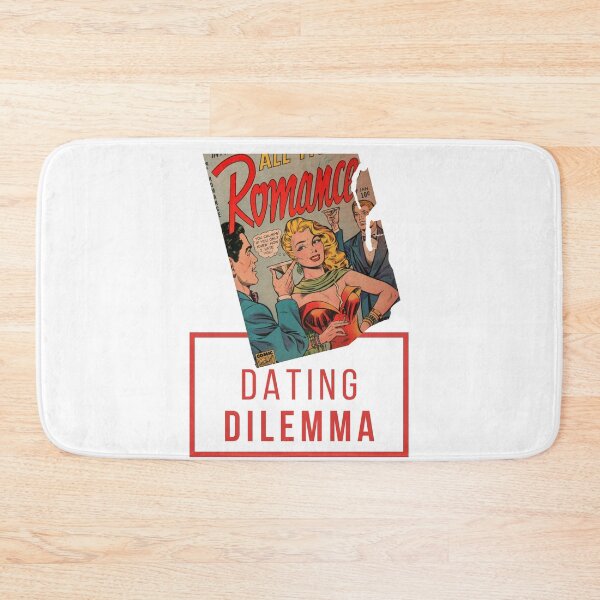 Item preview, DATING DILEMMA | love + romance vintage comic style for lovers of retro  designed and sold by Le Plus Three.