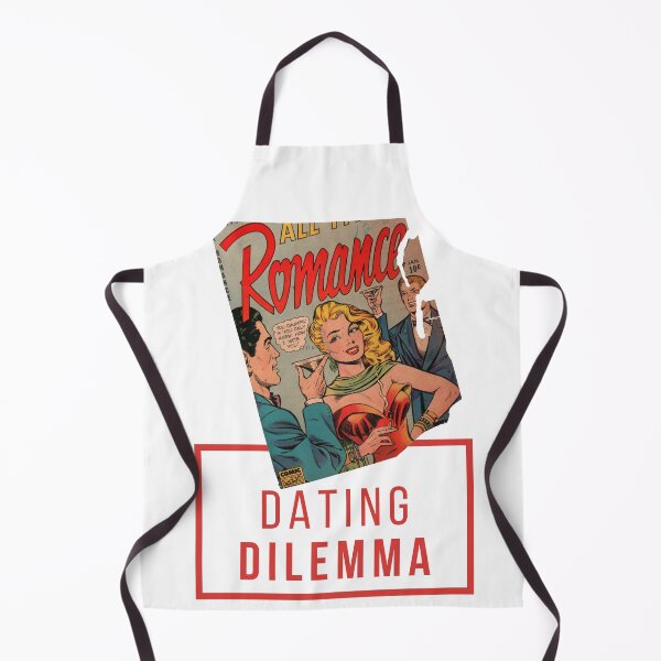 Item preview, DATING DILEMMA | love + romance vintage comic style for lovers of retro  designed and sold by Le Plus Three.