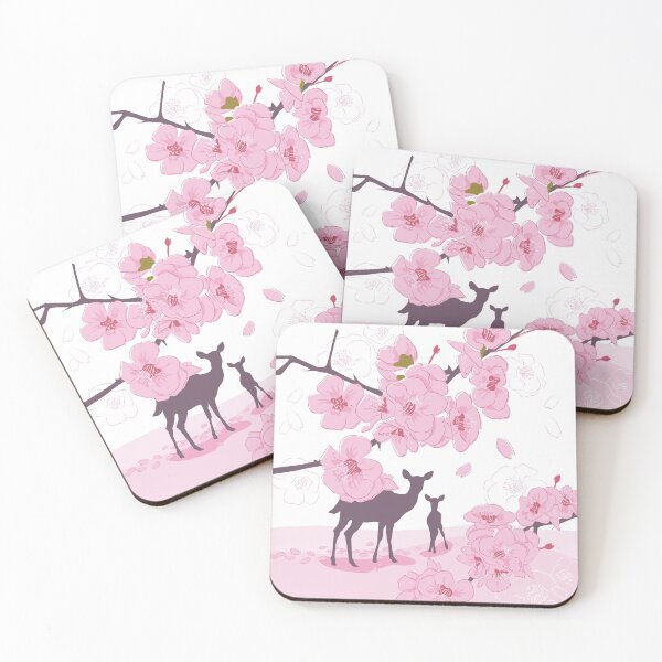 Item preview, Cherry Blossoms and Deer designed and sold by otakurastyle.