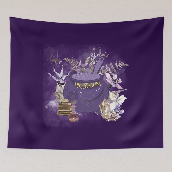 Item preview, Witch cauldron purple -- Plutonium wicked brew designed and sold by MagicStrawberry.