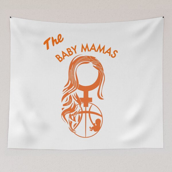 Artikelvorschau, Der glückliche Muttertag der Baby-Mamas. Basketball Baby. Freundin des Basketball-Freundes. entworfen und verkauft von GTOATlogos.