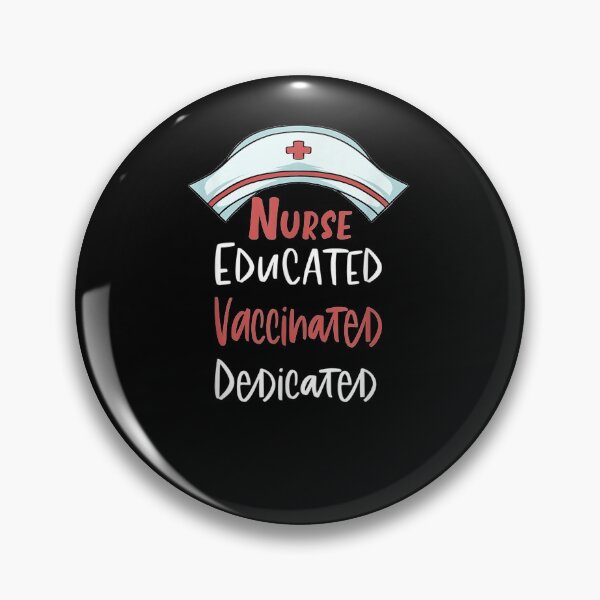 Item preview, Educated Vaccinated Caffeinated Dedicated Nurse  designed and sold by christinero2.