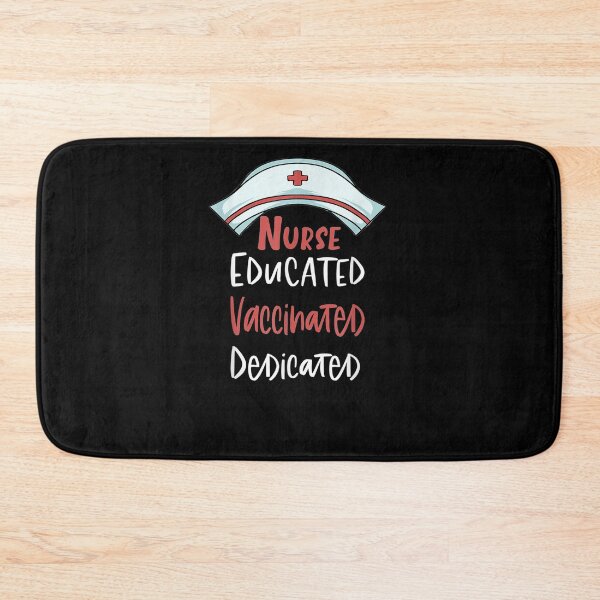 Item preview, Educated Vaccinated Caffeinated Dedicated Nurse  designed and sold by christinero2.