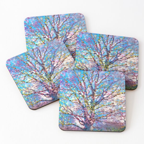 Item preview, Redreaming Tree Series: Spring Tree On New Road designed and sold by WENDY BANDURSKI-MILLER.