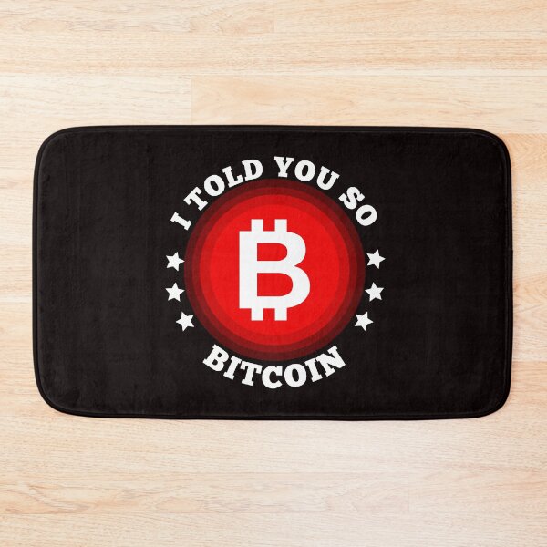 Item preview, I TOLD YUO SO BITCOIN designed and sold by Yasdey Rojas.