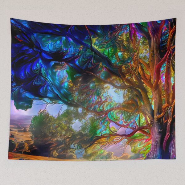 Item preview, Redreaming Tree Series: Old Oak at Home designed and sold by WENDY BANDURSKI-MILLER.