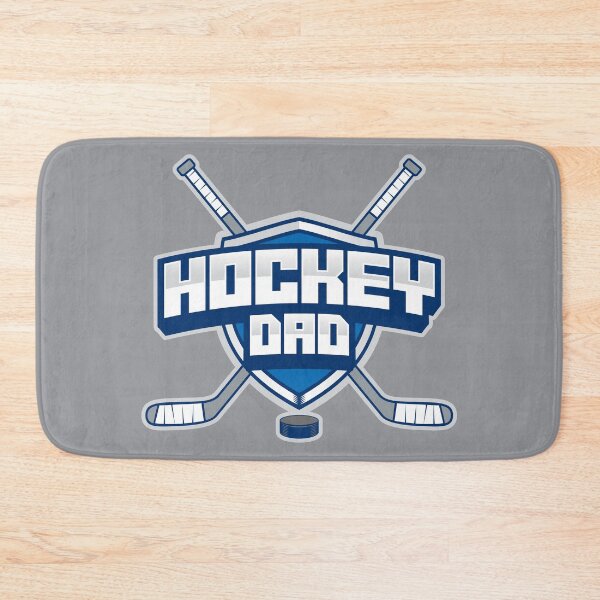 Item preview, Hockey Dad (Blue & Gray) designed and sold by johnnyp1975.