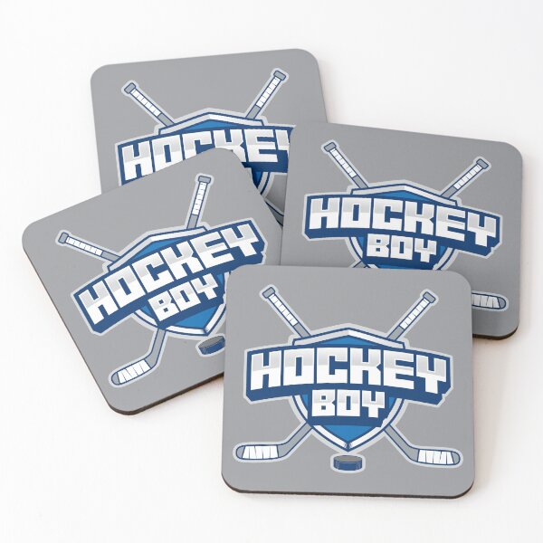 Item preview, Hockey Boy (Blue & Gray) designed and sold by johnnyp1975.