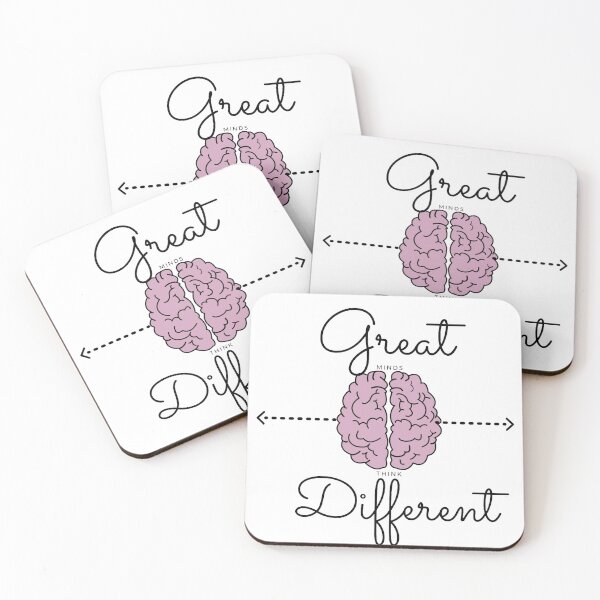 Item preview, Great Minds Think Different  designed and sold by artesiaKT.