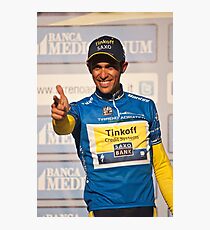 Alberto Contador Photographic Print
