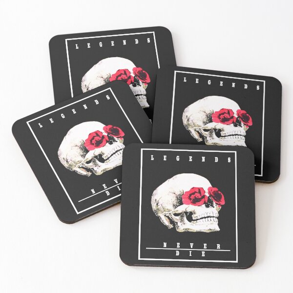 Item preview, Legends Never Die Skull Rose designed and sold by FranciscoLe.