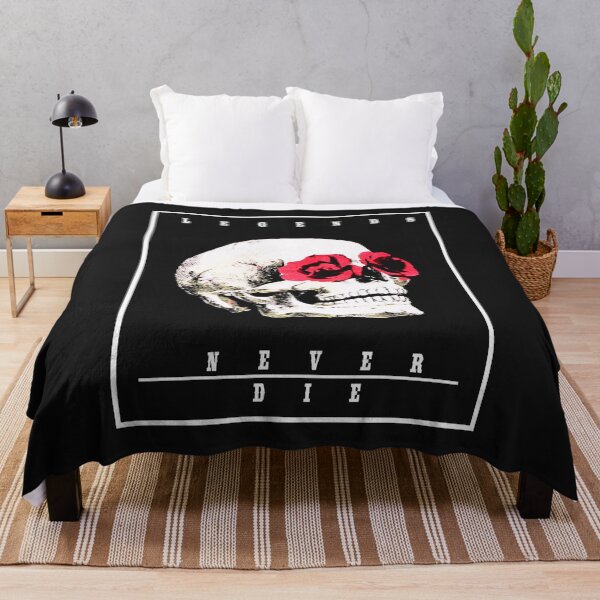 Item preview, Legends Never Die Skull Rose designed and sold by FranciscoLe.