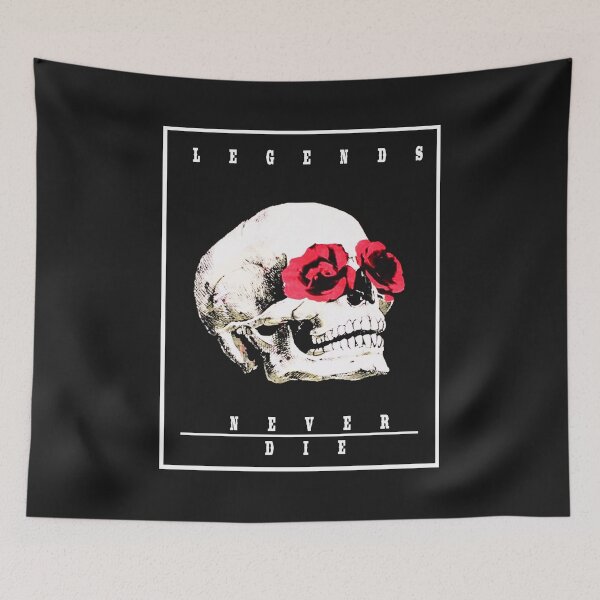 Item preview, Legends Never Die Skull Rose designed and sold by FranciscoLe.