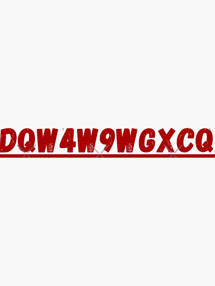 rickroll funny dQw4w9WgXcQ  Sticker for Sale by DragonJake