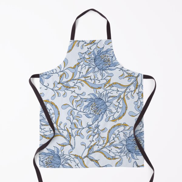 Item preview, Vintage Garden Blue Yellow designed and sold by Sandee ..