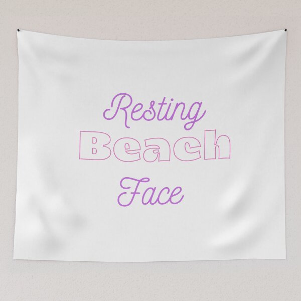 Item preview, Resting BEACH Face designed and sold by MND-Designs.