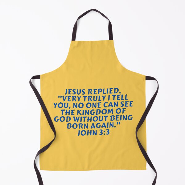 Item preview, Bible Verse John 3:3 designed and sold by Prayingwarrior.