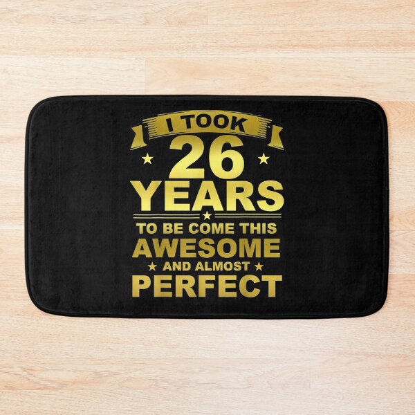 Item preview, 26th Years Old Birthday Gift Ideas For Him Men Women Girls  designed and sold by christinero2.