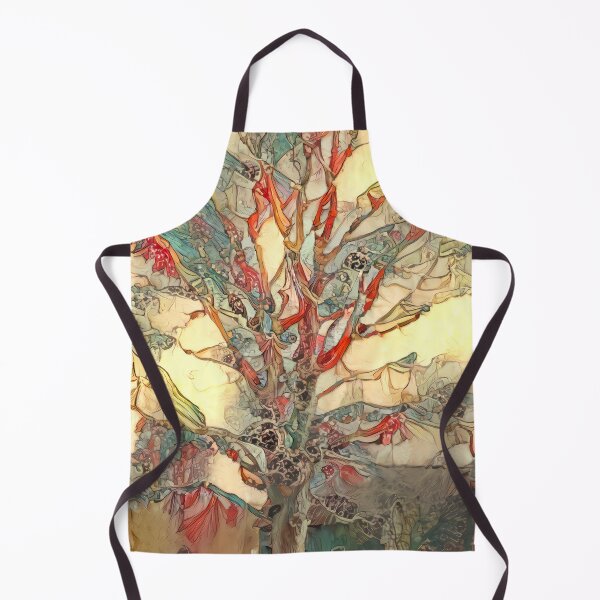 Item preview, Redreaming Tree Series: Deep Dreamed Fairy Tree designed and sold by WENDY BANDURSKI-MILLER.