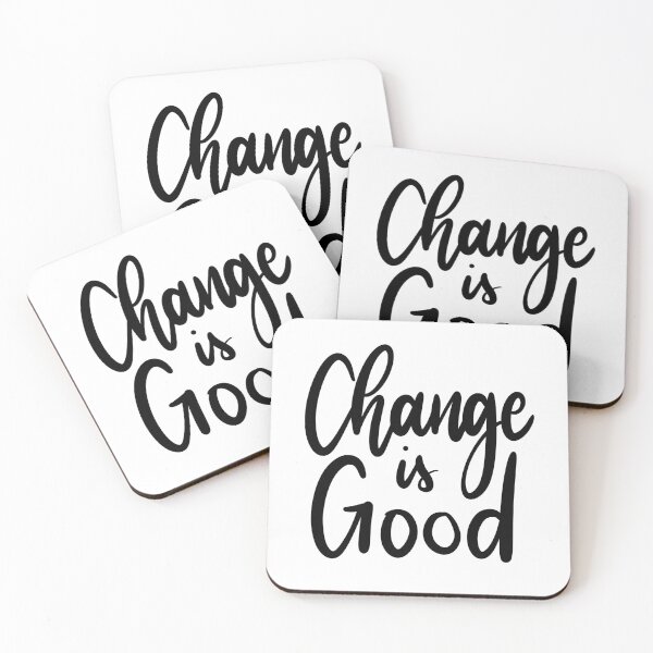 Item preview, Change is good sticker designed and sold by artbyjadmercph.