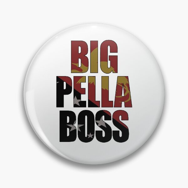 Item preview, Big Pella Boss Papua New Guinea  designed and sold by PNG-pikinini.