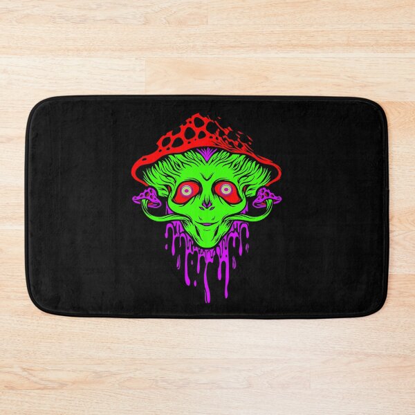 Item preview, Alien mushroom neon colors designed and sold by Astralia.