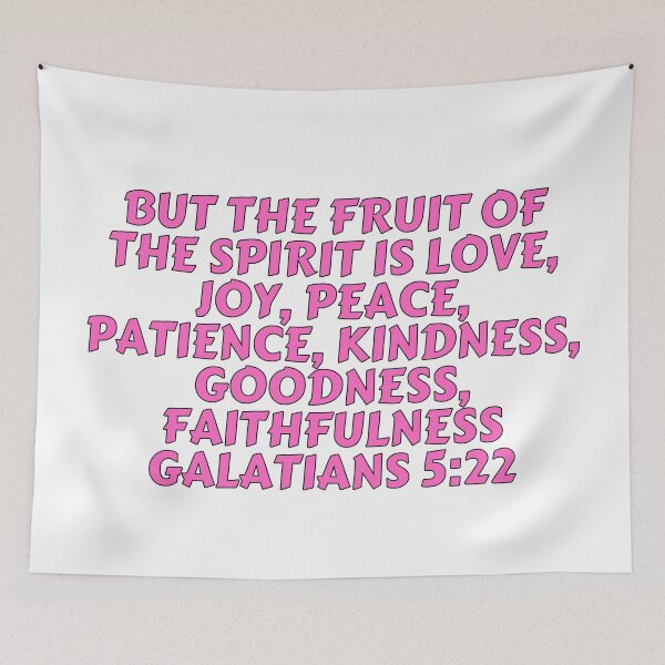 Item preview, Bible Verse Galatians 5:22 designed and sold by Prayingwarrior.