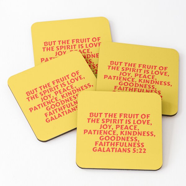 Item preview, Bible Verse Galatians 5:22 designed and sold by Prayingwarrior.