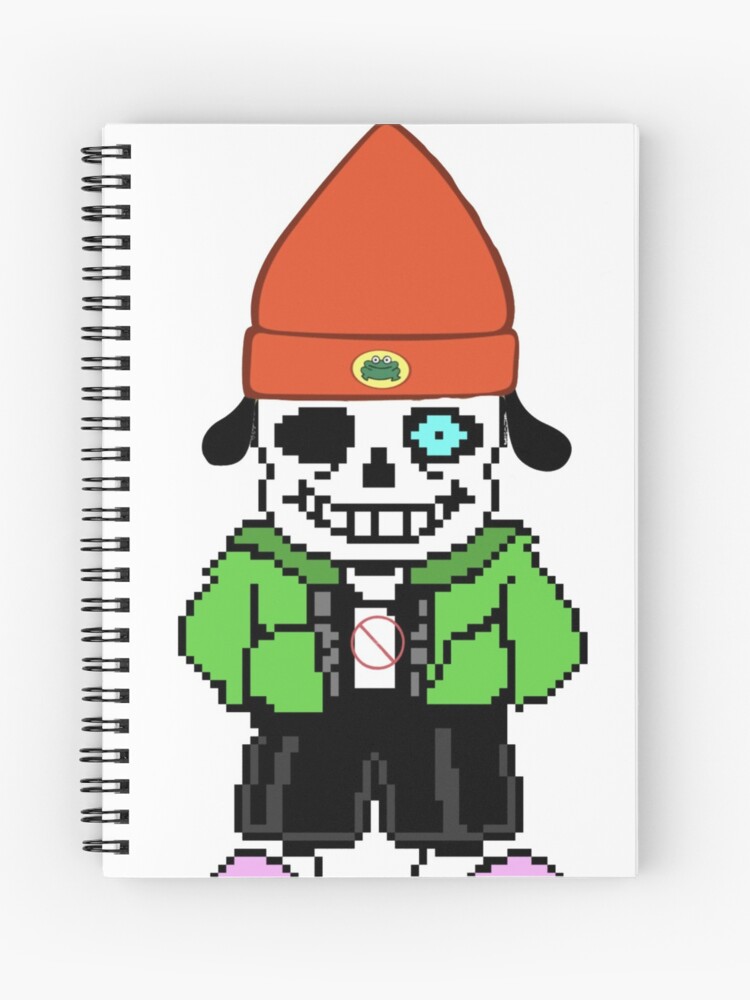 Pixel Sans Undertale | Spiral Notebook