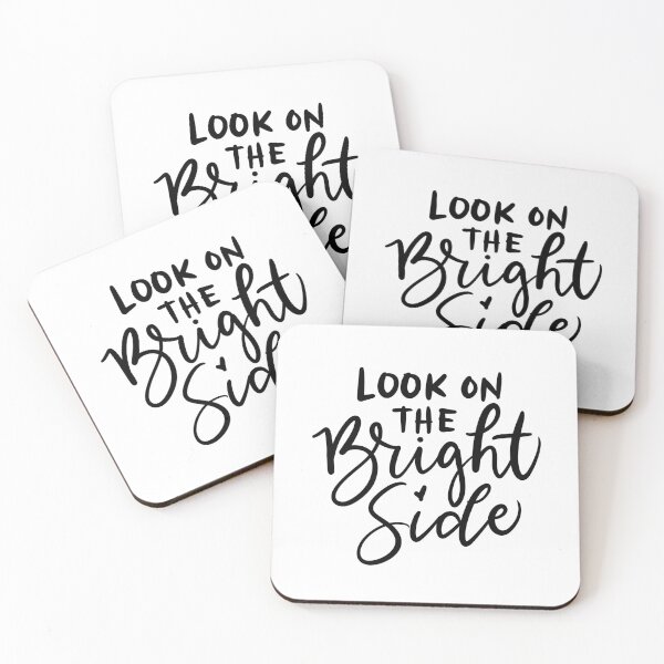 Item preview, Look on the bright side sticker designed and sold by artbyjadmercph.