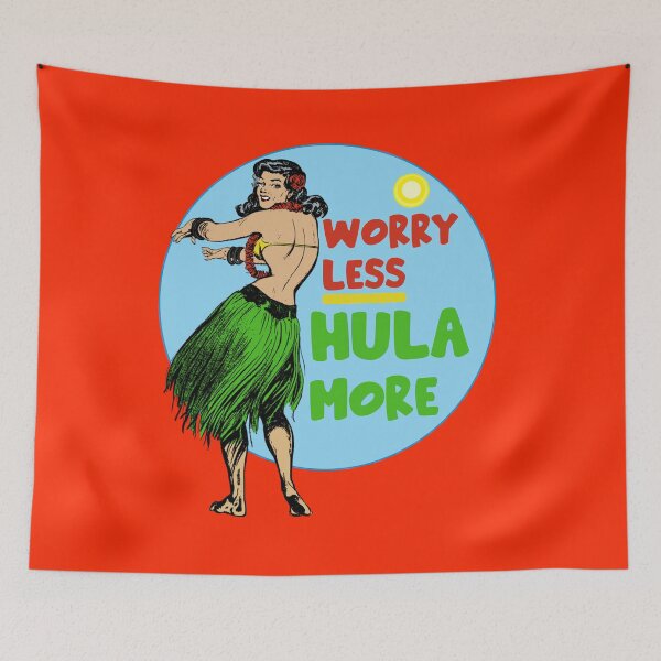 Item preview, hula hula hula girl designed and sold by sandpiperstudio.
