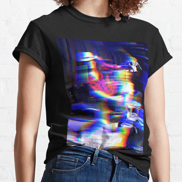 Guitarrista impresionista. Fanart de WallsOfFame.com.au Camiseta clásica