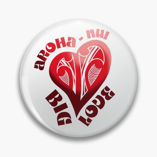 Item preview, AROHA-NUI - Big LOVE  (SJB Designs) BLOOD-RED designed and sold by Soybean-Turu.